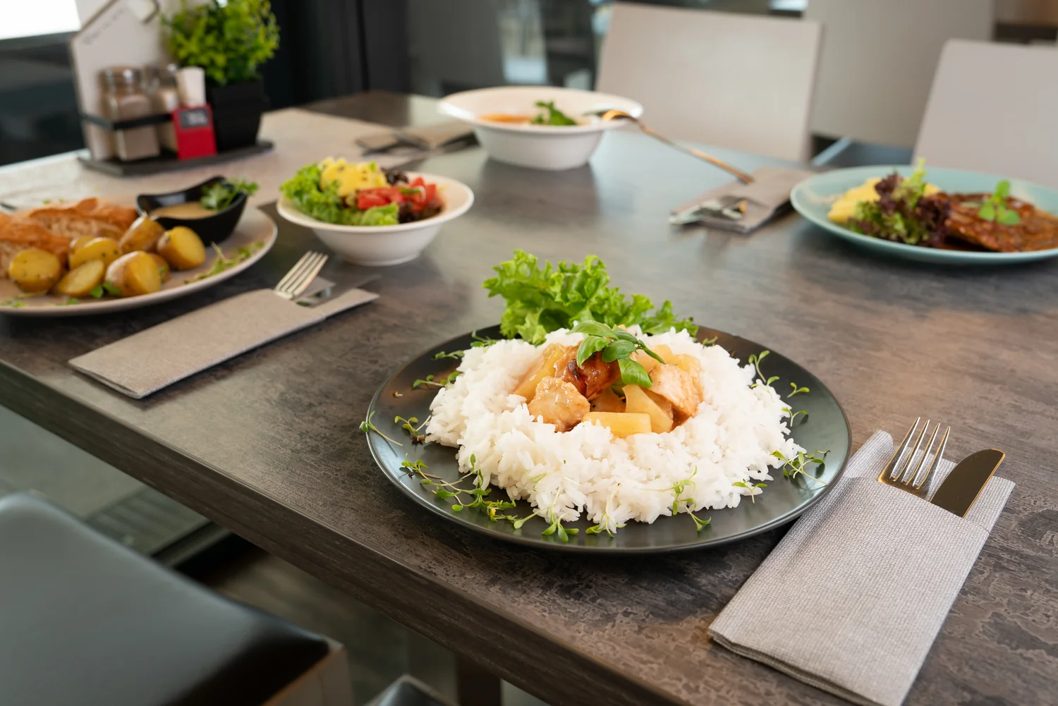 Curry mit Reis
